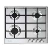 PLAQUE 4FEUX ENCASTRABLE ELBA 60X60 A GAZ GRIS ELIO