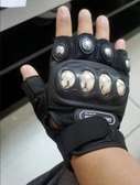 Gants de moto tactiques en acier et laiton