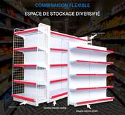 étagère supermarché, boutique, supérette, pharmacie...
