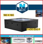 NetSpa spa semi rigide carré 6 personnes 180x180 cm