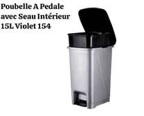 Poubelle 15l a pedal