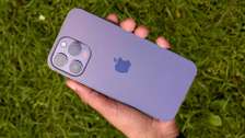 iPhone 14 pro max 128giga mauve nickel sim physik