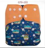 Pack 5 couches lavable 1 à3ans + Inserts