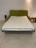 Canapé convertible 2 /3 places vert olive 140x190 cm