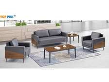 SALON DE BUREAU 5 PLCS PU KS-2005 CLR GRIS