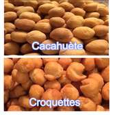 Croquettes et cacahuètes