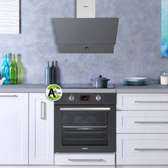 HOTTE DE CUISINE 60X60 KUMTEL ENCASTRABLE GRIS DA6-830 AOB