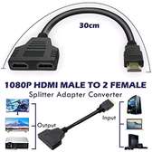 Câble hdmi 1x2 répartiteur hdmi 1 entrée  2 sorties