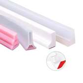 Barrière d'eau  - Silicone -  Bord d'étanchéité autocollant