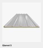 Glamet 5 panneau métallique gris pour toiture