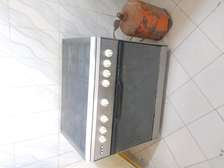 CUISINIÈRE FOUR INOX COMBINÉ