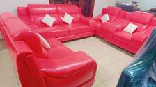 Salon 7 places en cuir anglais