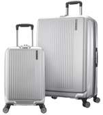 Deux valises SAMSONITE grises amplitude en coque