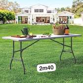 Table pliable 2.40m