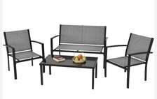Salon de jardin 4 places + table