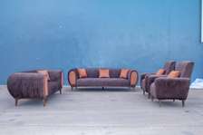 SALON SDM VIP 7PLACES ROUGE BORDEAU SDM036