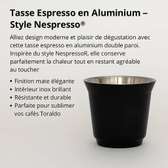 A vendre tasse à double paroi en verre
