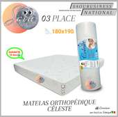 Matelas Orthopédique CELESTE 180x190 3 places