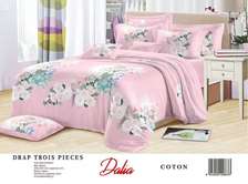 Drap de qualité 240x250 avec 2 oreillers