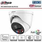 Caméra réseau WizSense à focale fixe Dahua 5 MP