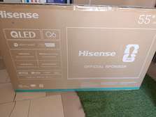 smart hisense qled 55" 4k full options