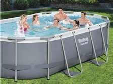 GRANDE PISCINE TUBULAIRE AVEC FILTRATION BESTWAY