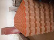 Tôle ondulé orange pvc, Tôle en zinc, Tôle en ciment