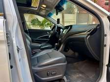 Hyundai Santa Fe 2017 blanc cuir automatique