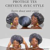 Bonnet en Satin Premium + 4 Chouchous Offerts.