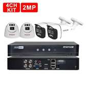 4 Caméras 2mp+ Dvr + disk