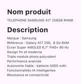 Samsung A16 128/256 Go
