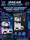 Socle charge mural 3 en 1 PS5, casque et manettes
