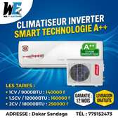 Climatiseur inverter À++ smart technologie