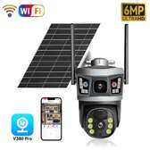 Caméra de Surveillance Solaire Sans Électricité, Sans WiFi