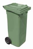 Poubelles avec roues  120L