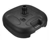 Socle en plastique pour parasol