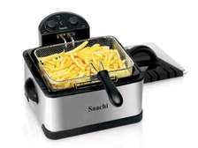 FRITEUSE SAACHI NOIR/INOX 4 LITRES