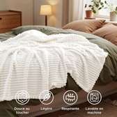 ✨ Plaid / Jeté de canapé ultra doux + 2 oreillers