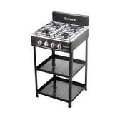 PLAQUE DE CUISSON DESKA 4FEUX 60X60 AVEC TABLE GSF06DK