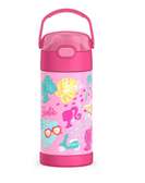 Gourde isotherme 355ml THERMOS avec paille intégrée