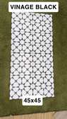 AT.CLASSIC Mix carrelage 45x45 noir et blanc design