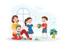 Nounou garde d'enfants