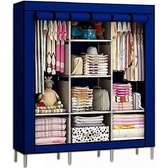 Armoire rangement en tissu avec étagères