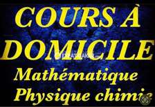 COURS PARTICULIER MATH PHYSIQUE CHIMIE