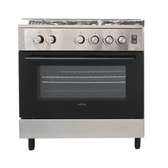 CUISINIÈRE TECHNOLUX 5FEUX 80X60 A GAZ INOX TEC80