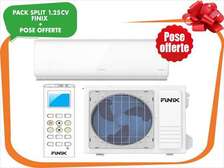SPLIT 1.25CV FINIX INVERTER  9000BTU GAZ R410+POSE OFFERTE