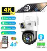Camera Solaire 4K avec double objectif