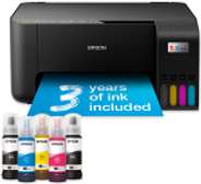 Epson EcoTank  imprimante jet d'encre avec 3 ans d'encre