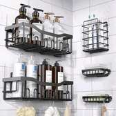 Étagères de douche adhésives 05 pcs