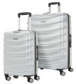 Set de deux valises SAMSONITE en coque avec code TSA